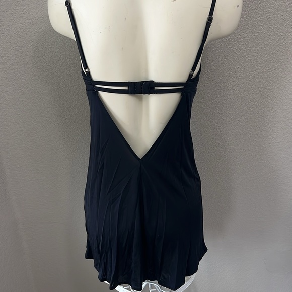 Victoria’s Secret Black Slip Nighty Dress Medium - Picture 4 of 6